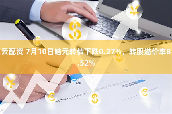 云配资 7月10日皓元转债下跌0.27%，转股溢价率8.52%